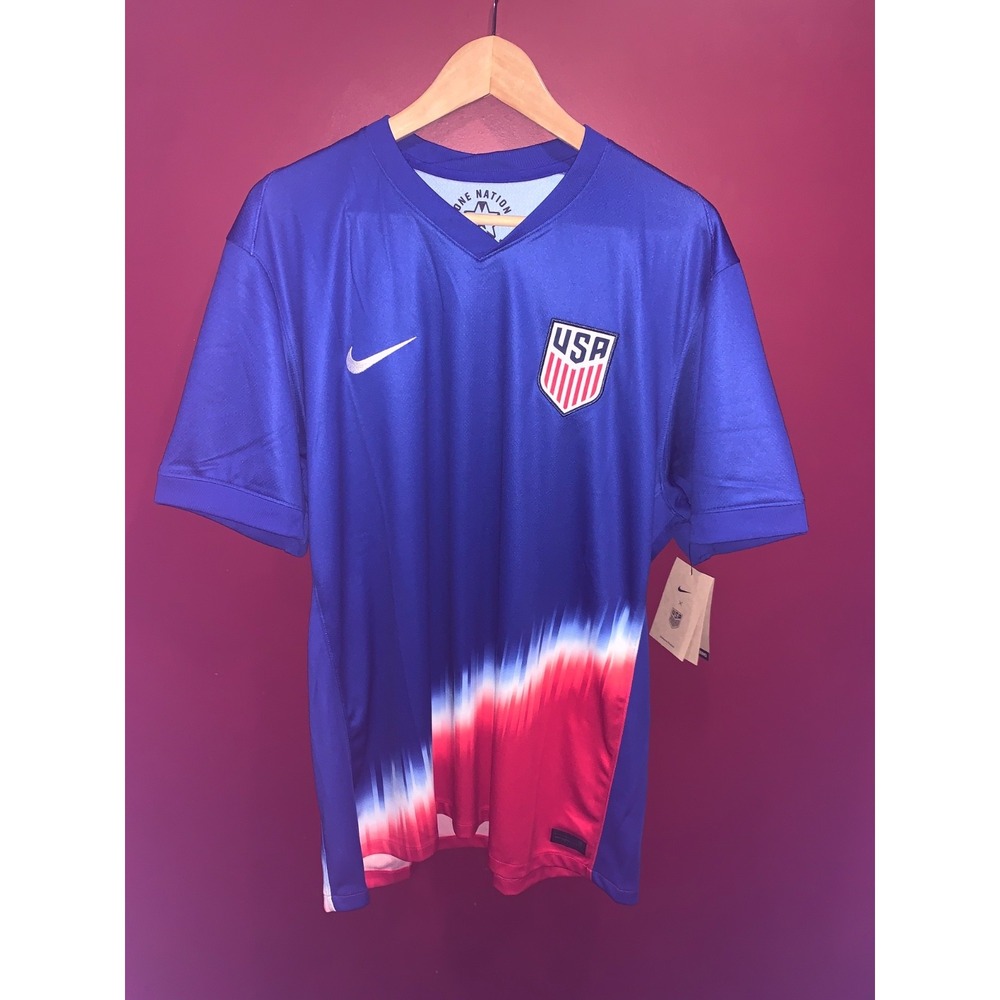 Men's USA 2024 Nike Stadium Jersey Size XL NWT USMNT Color Blue